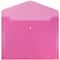 JAM Paper 9.75" x 13" Plastic Snap Closure Envelopes, 12ct.